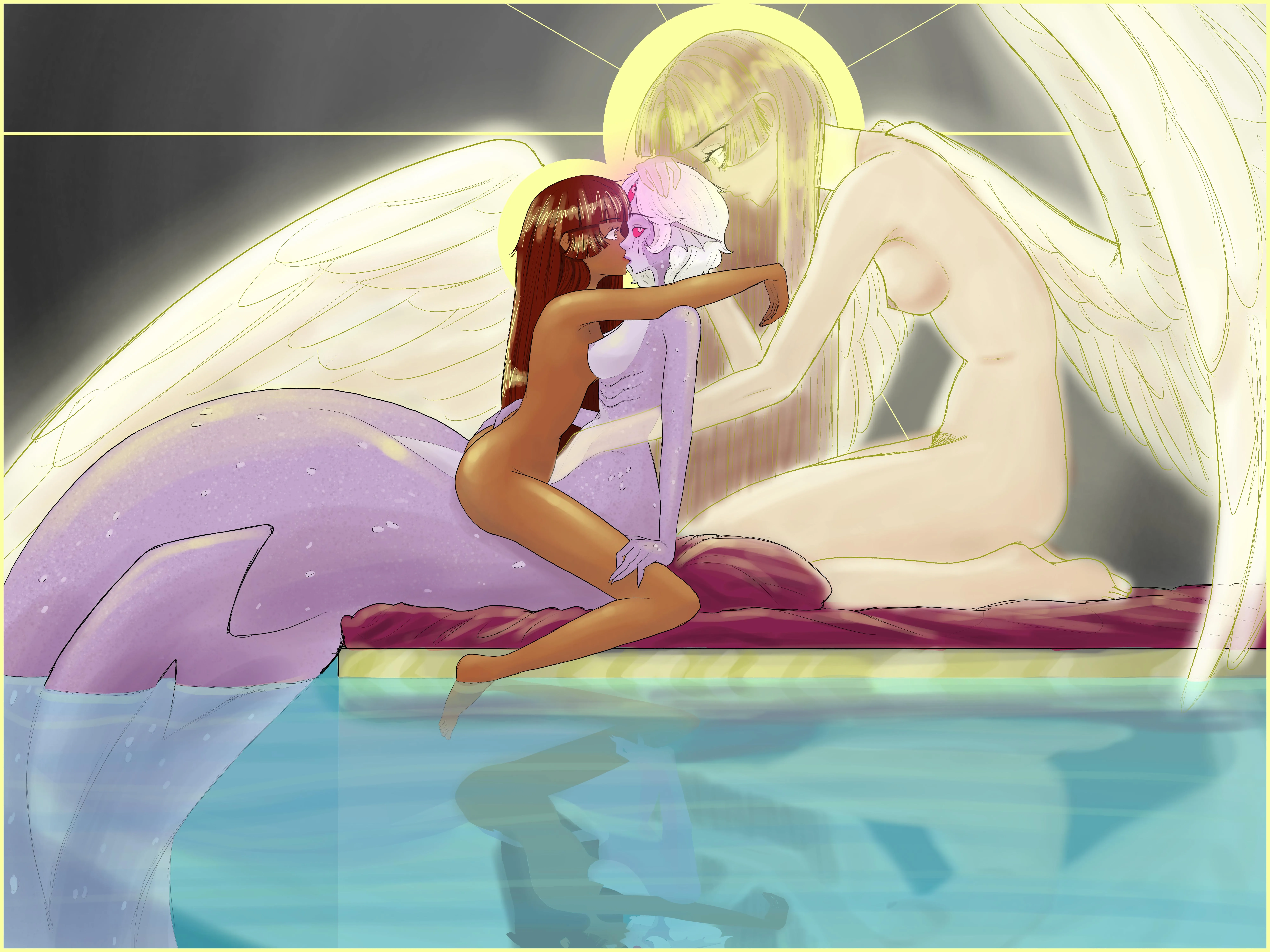 Navigator and her yandere (un)Living Saint