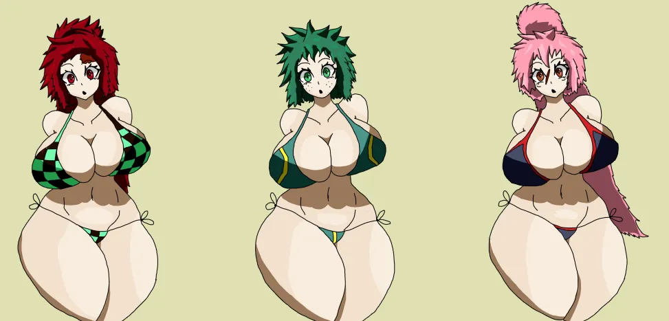 new big 3 gender swap