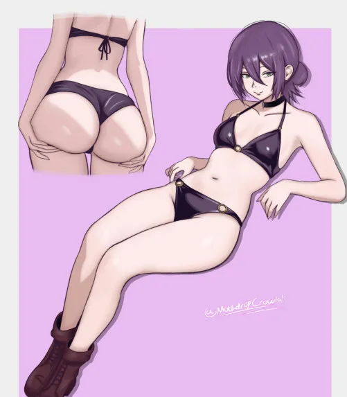 Reze's 4Koma outfit (@MothDropCrowla)