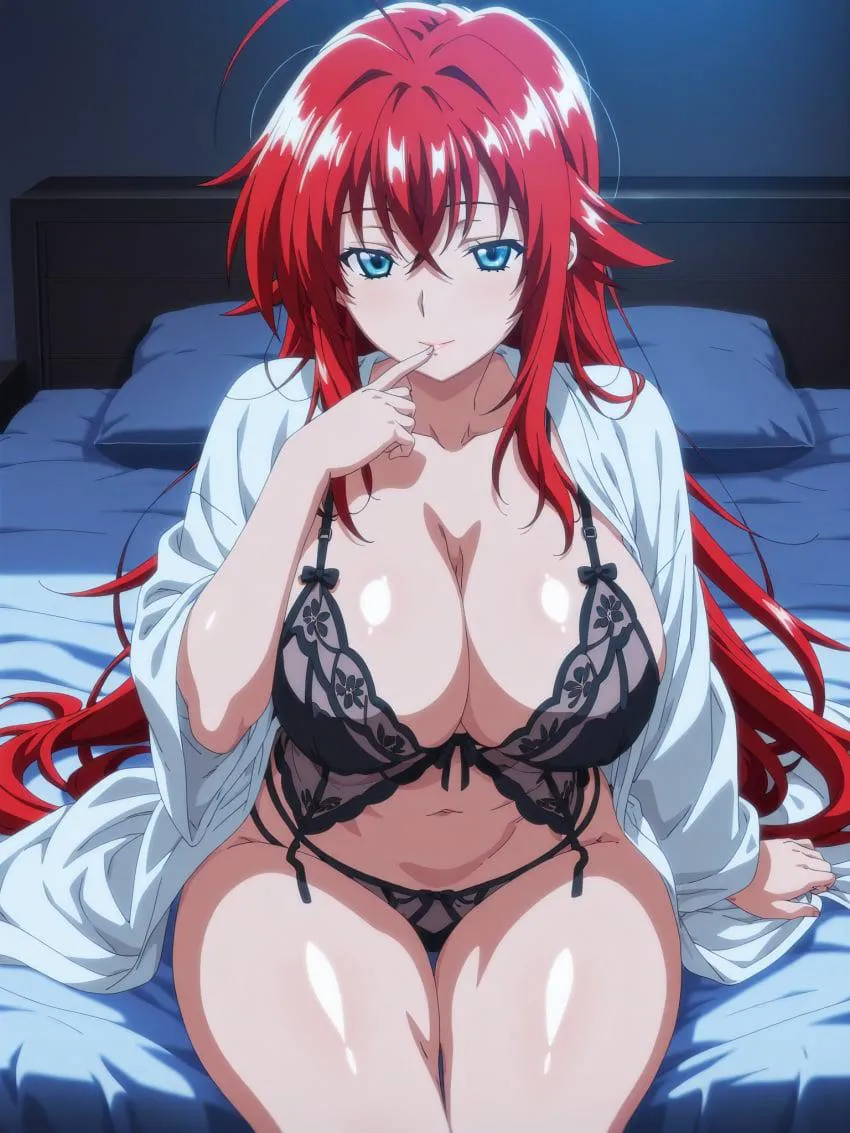 Rias Gremory has a sexy body and is hot ❤️