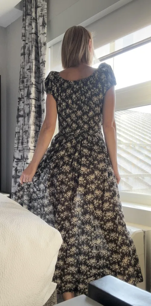 The pattern makes it more subtle