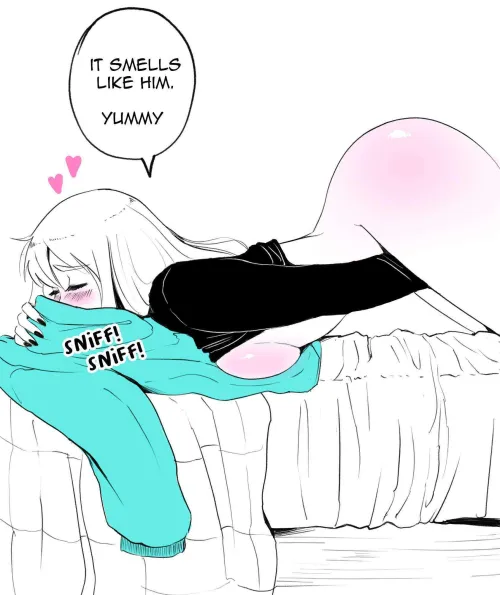 the reason she steal my hoodies