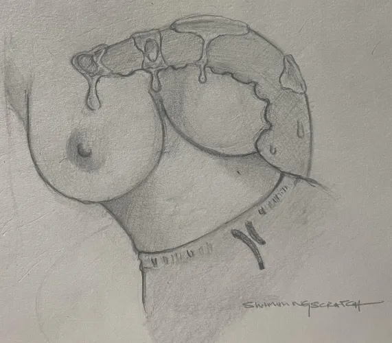 Titties and tentacles are my fave combo (OC)
