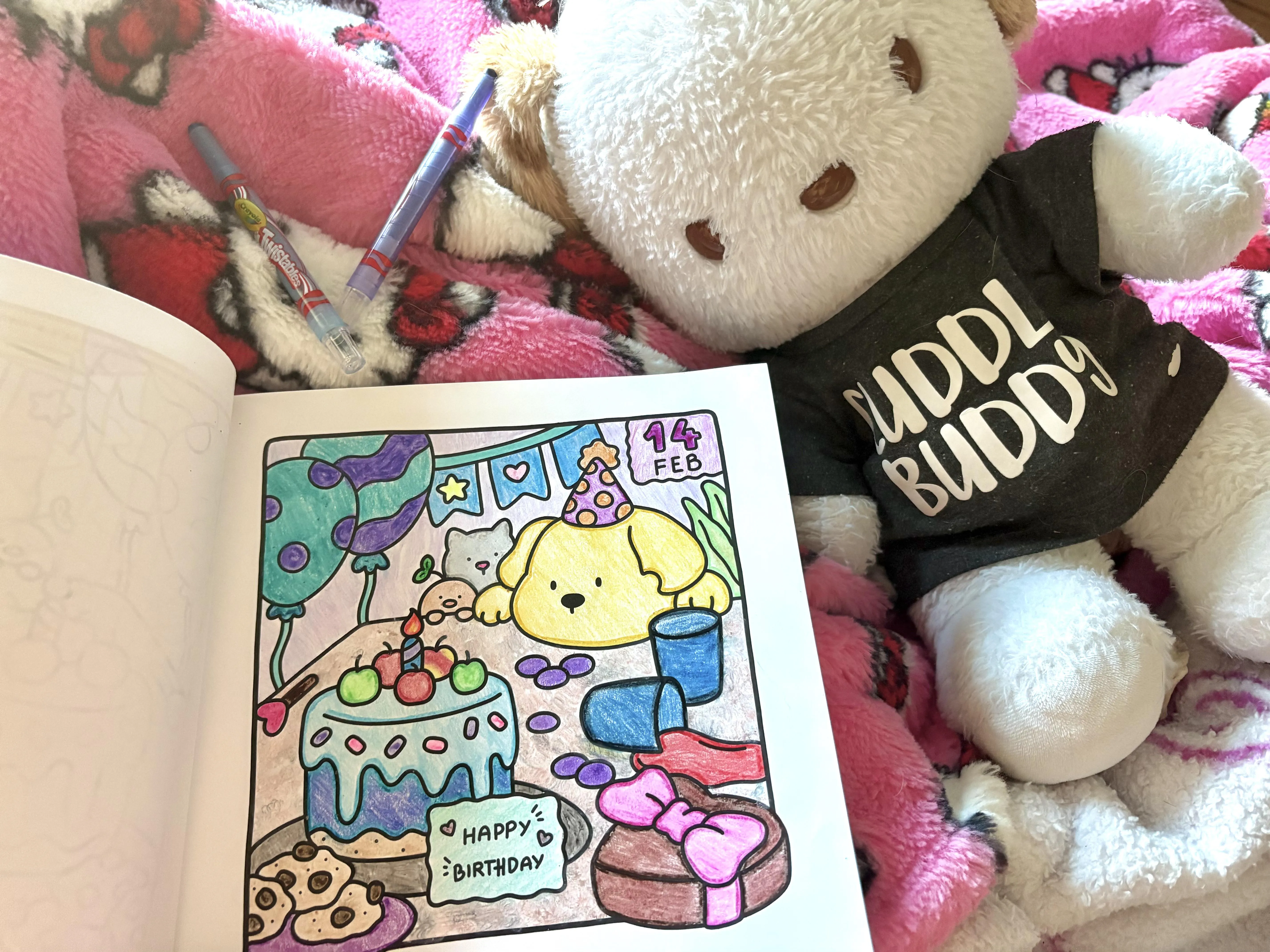 Today’s coloring ft. Chippy 🍪💕