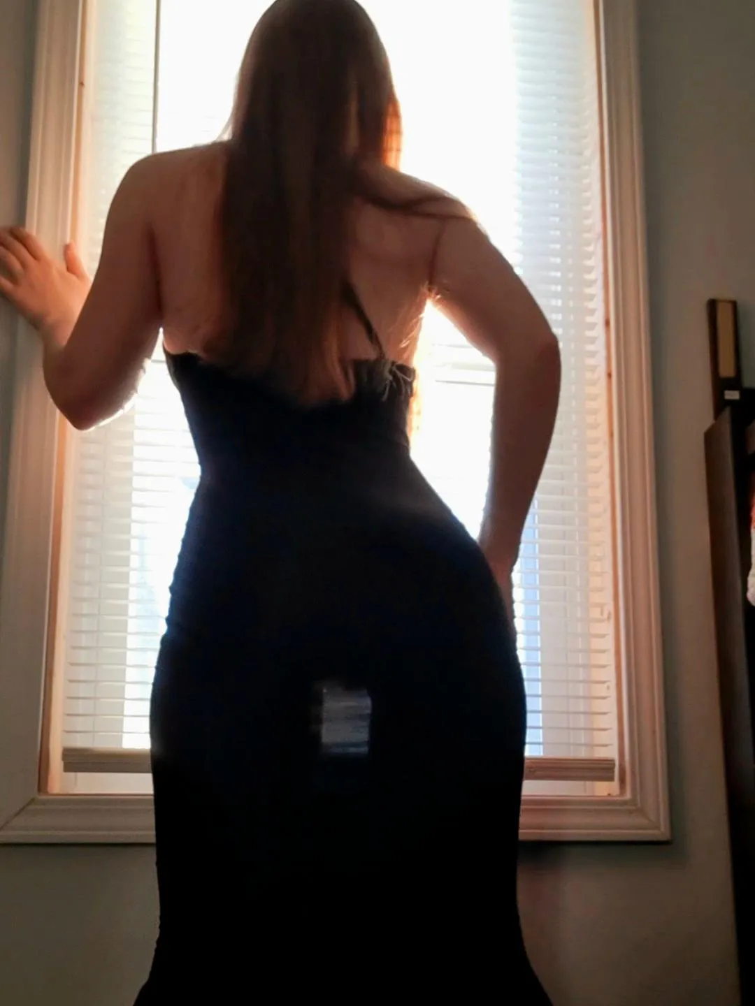 Watching the snow fall