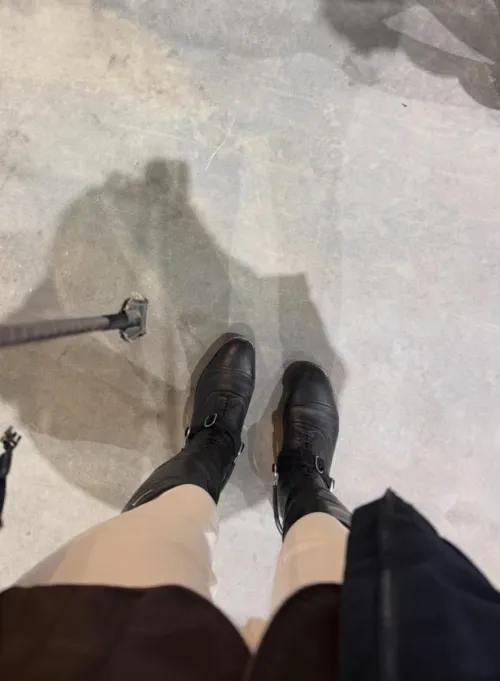 Who’s taking my boots off?