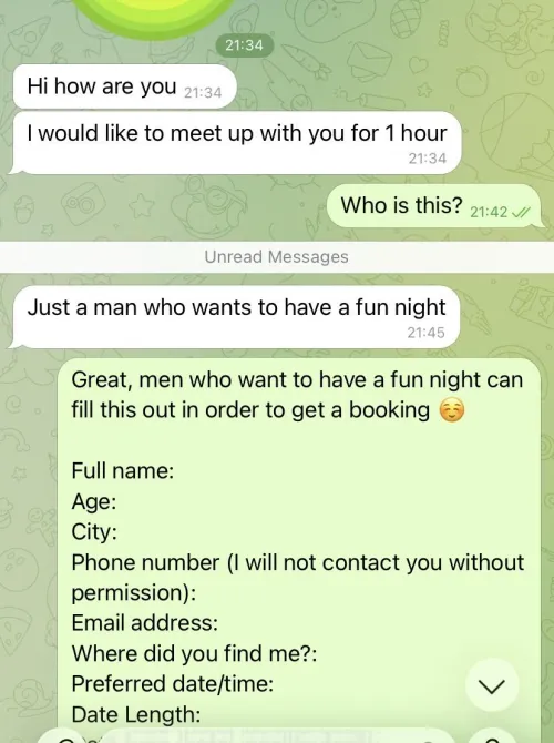 Do they think we want ‘mysterious’ lol