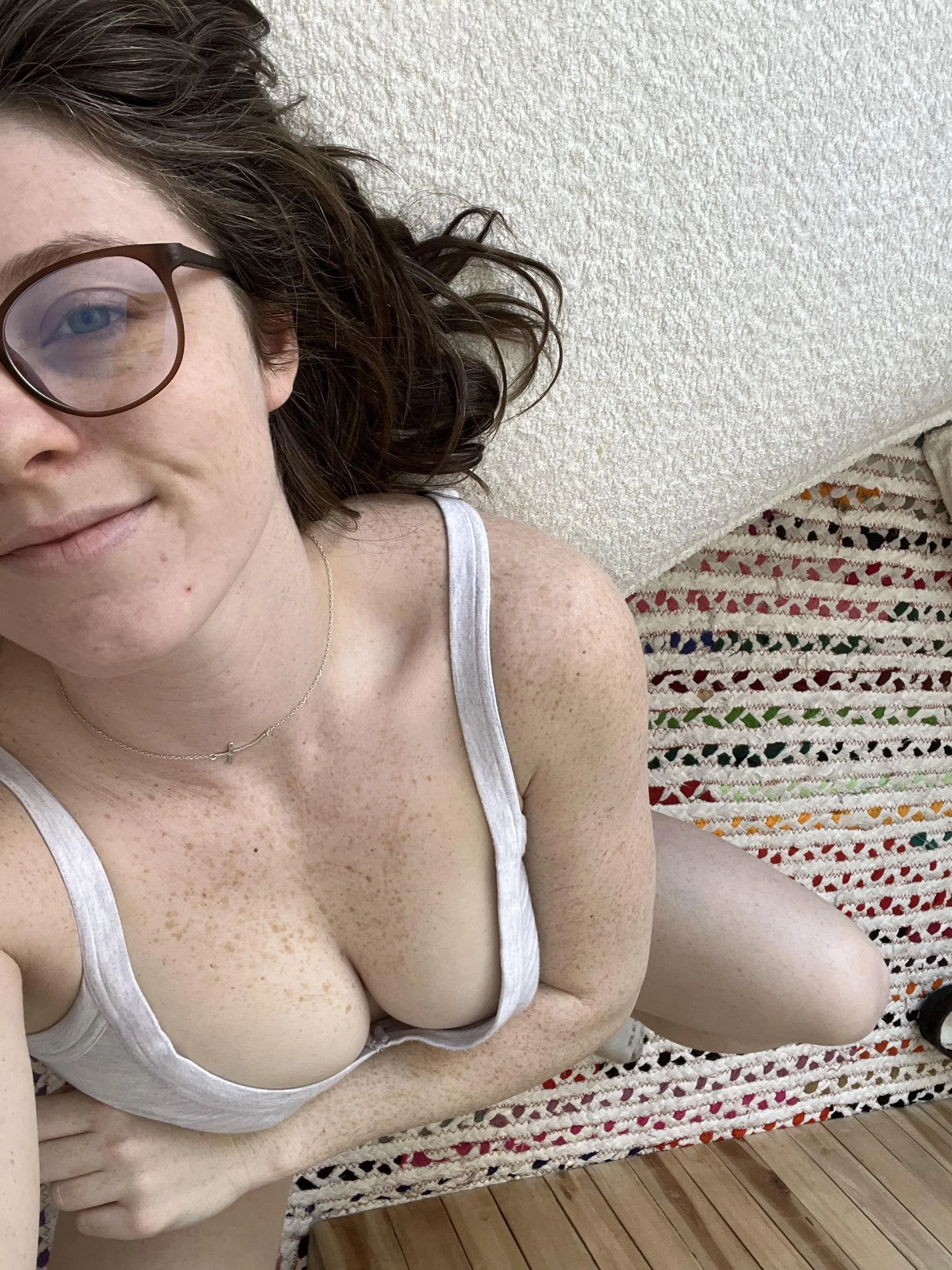Glasses and freckles