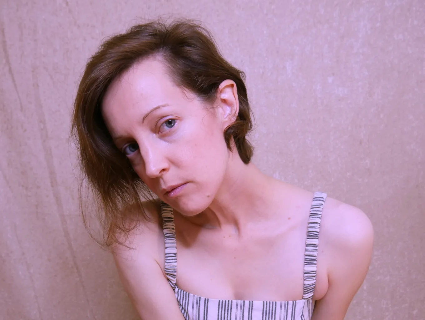 I'm in all the spaces. All of those spaces that are now sucked blank. Nothing but the urge to send. Nothing but me.