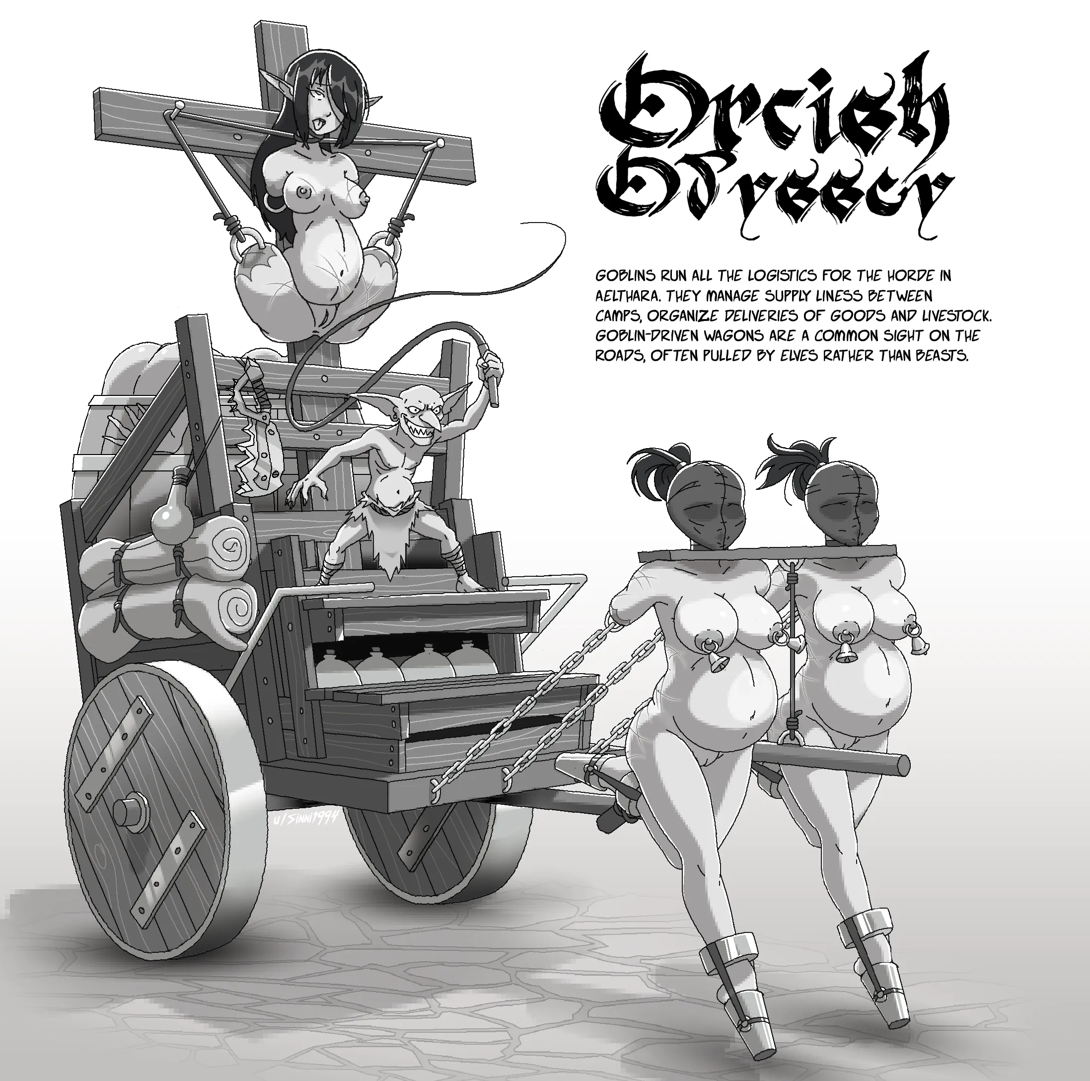 Pony express (art by me)