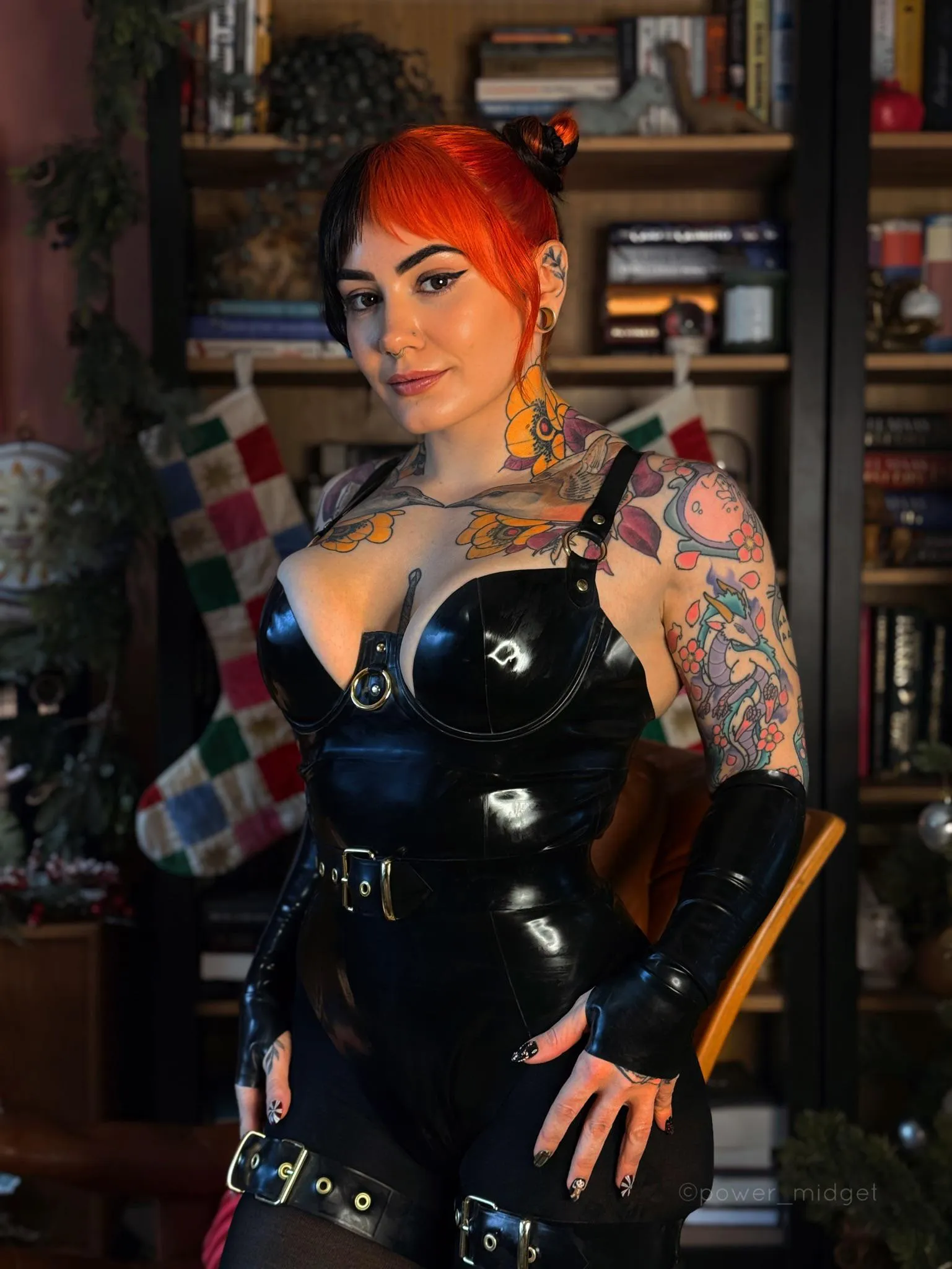 On your knees while I decide what to do with you