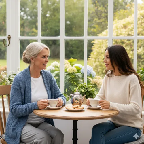 Today, I got an unexpected call from the most important woman in my life. If she needs me, I'm there.