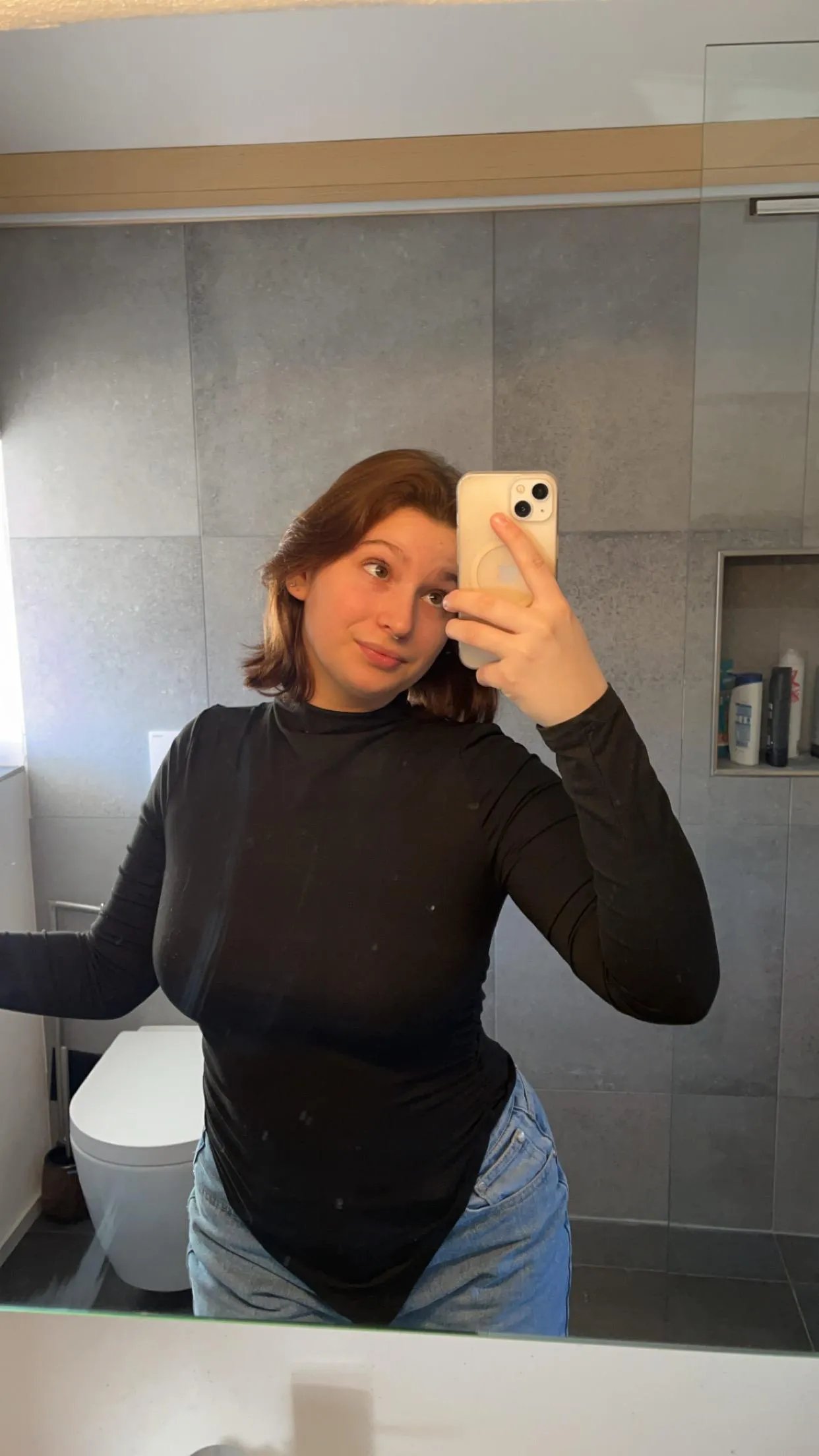 Natural and braless