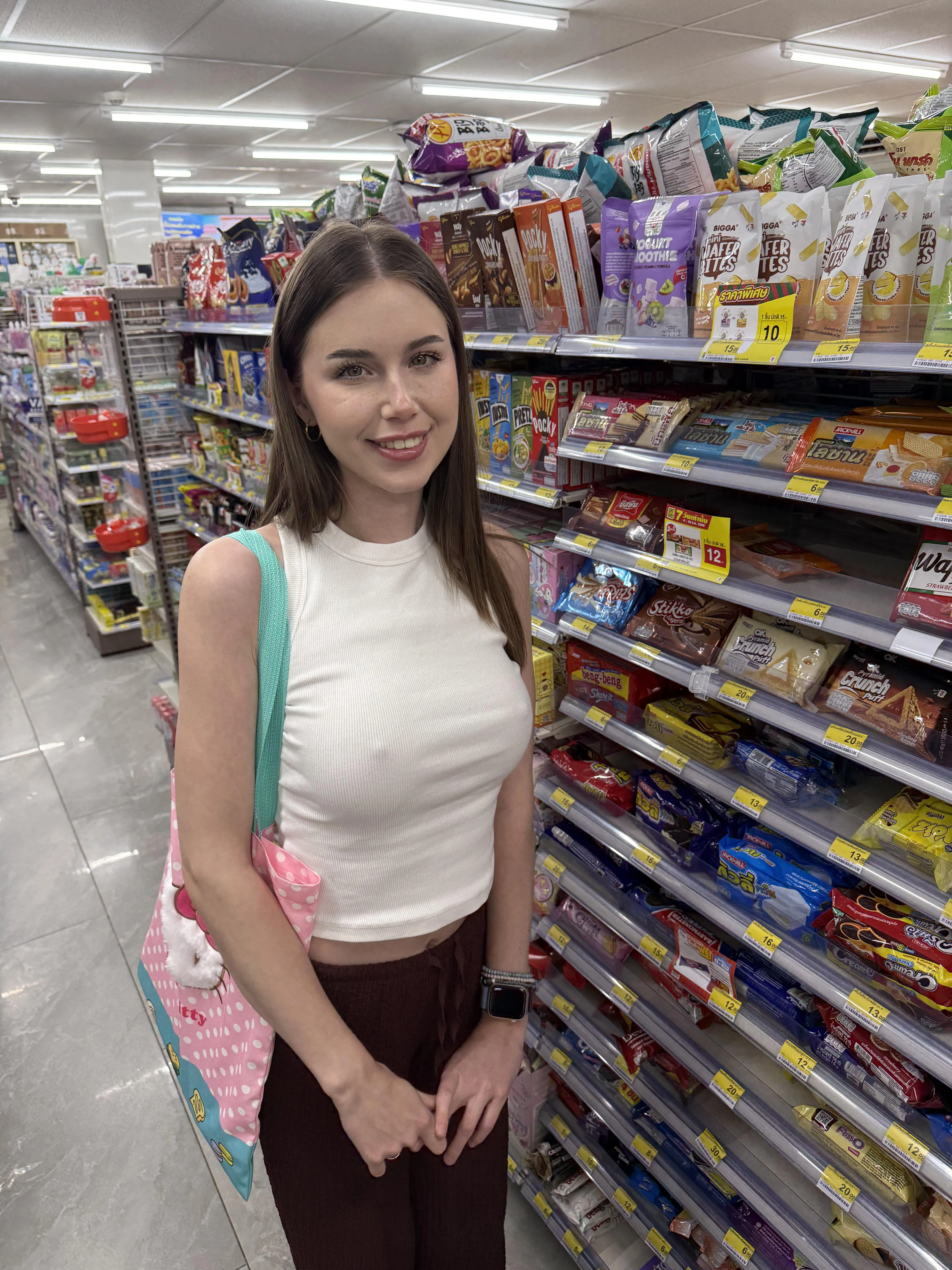 Quick stop at 7-11 for groceries
