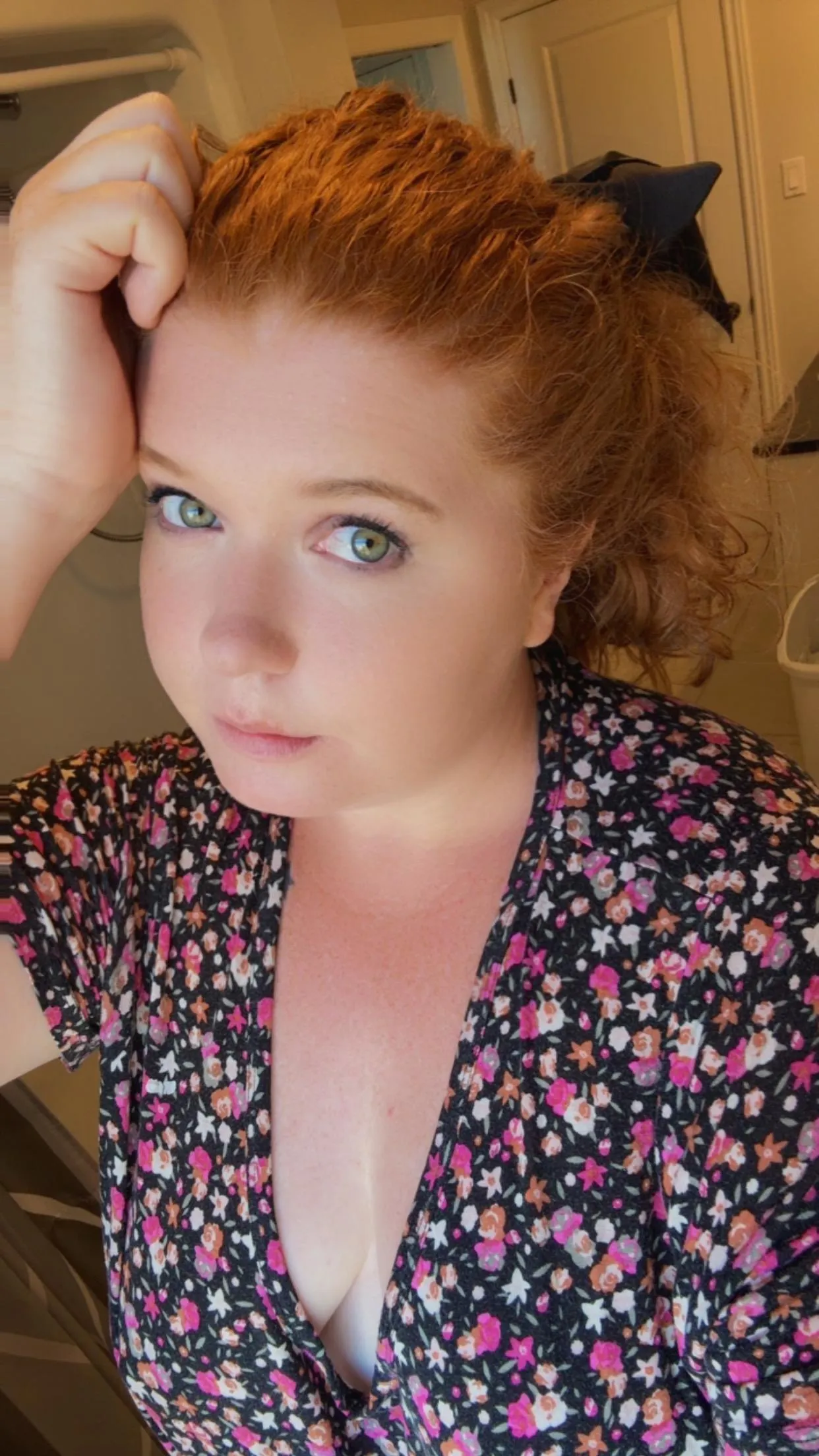 Tell me with your eyes what you want.