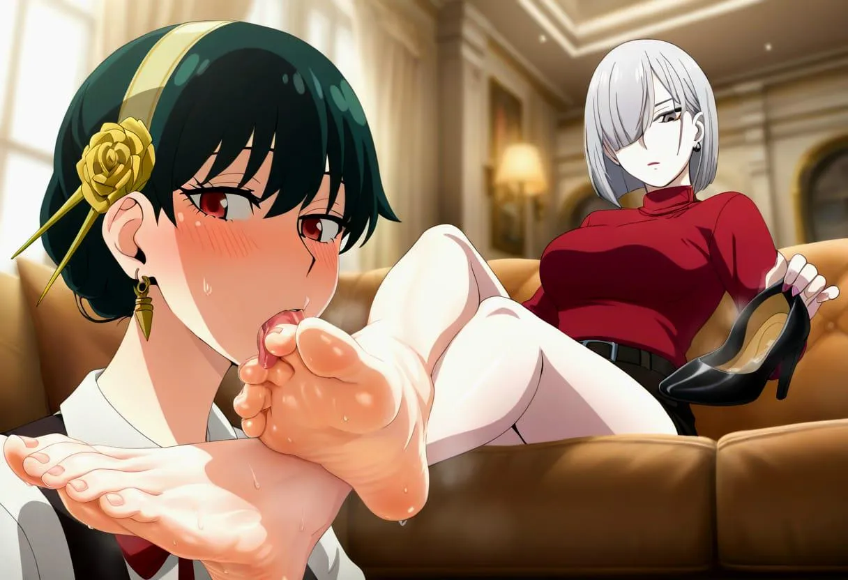 Yor seems happy with her situation