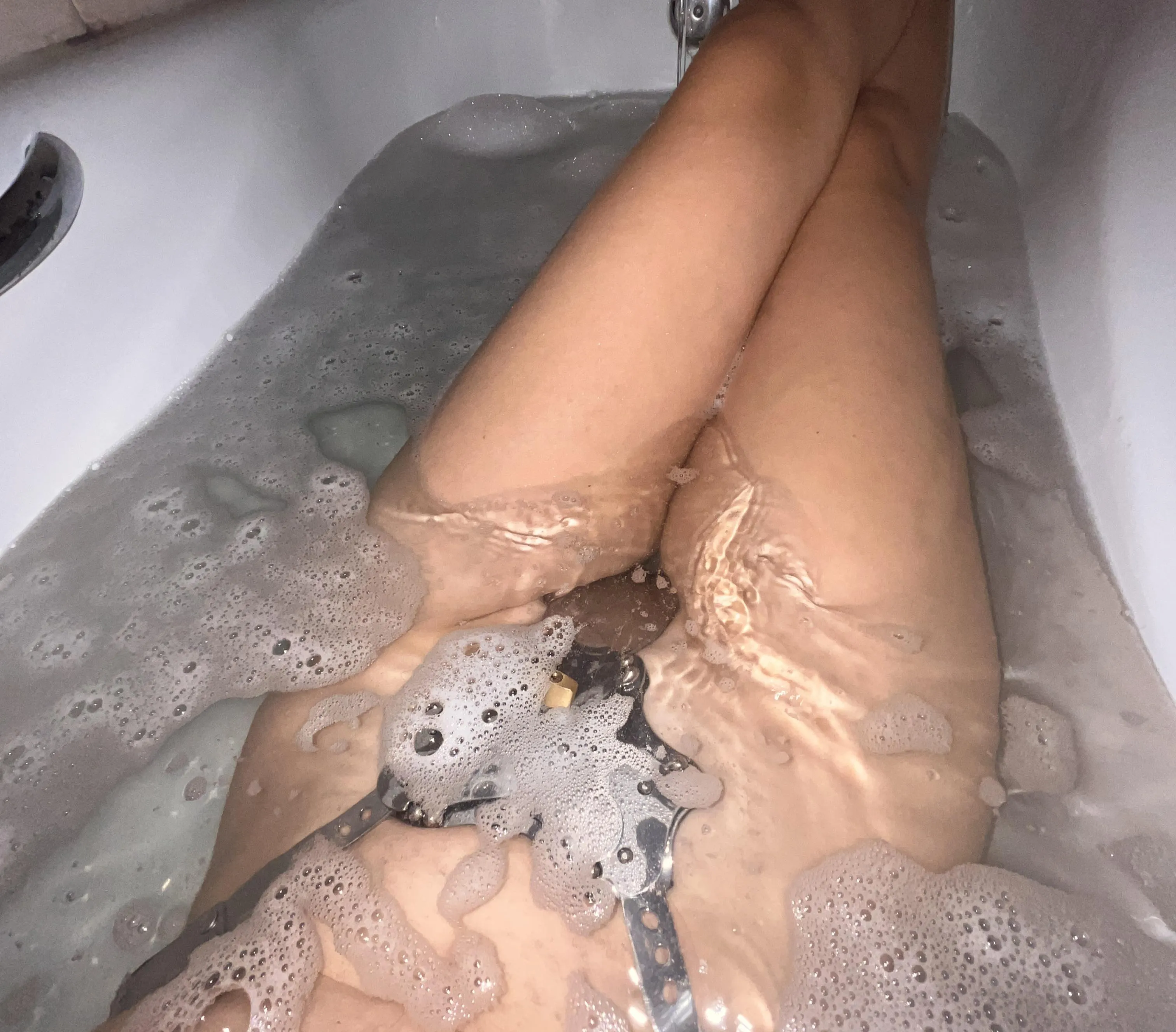 bath time for my 70 days denied!