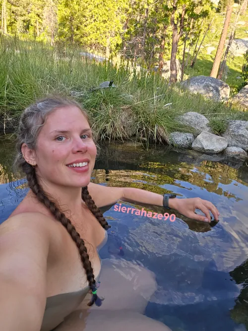 Nature's hot tub