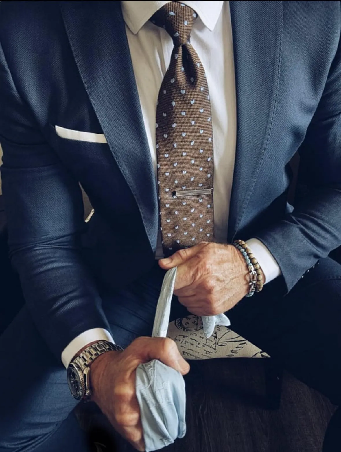 Some hands are too busy to wander