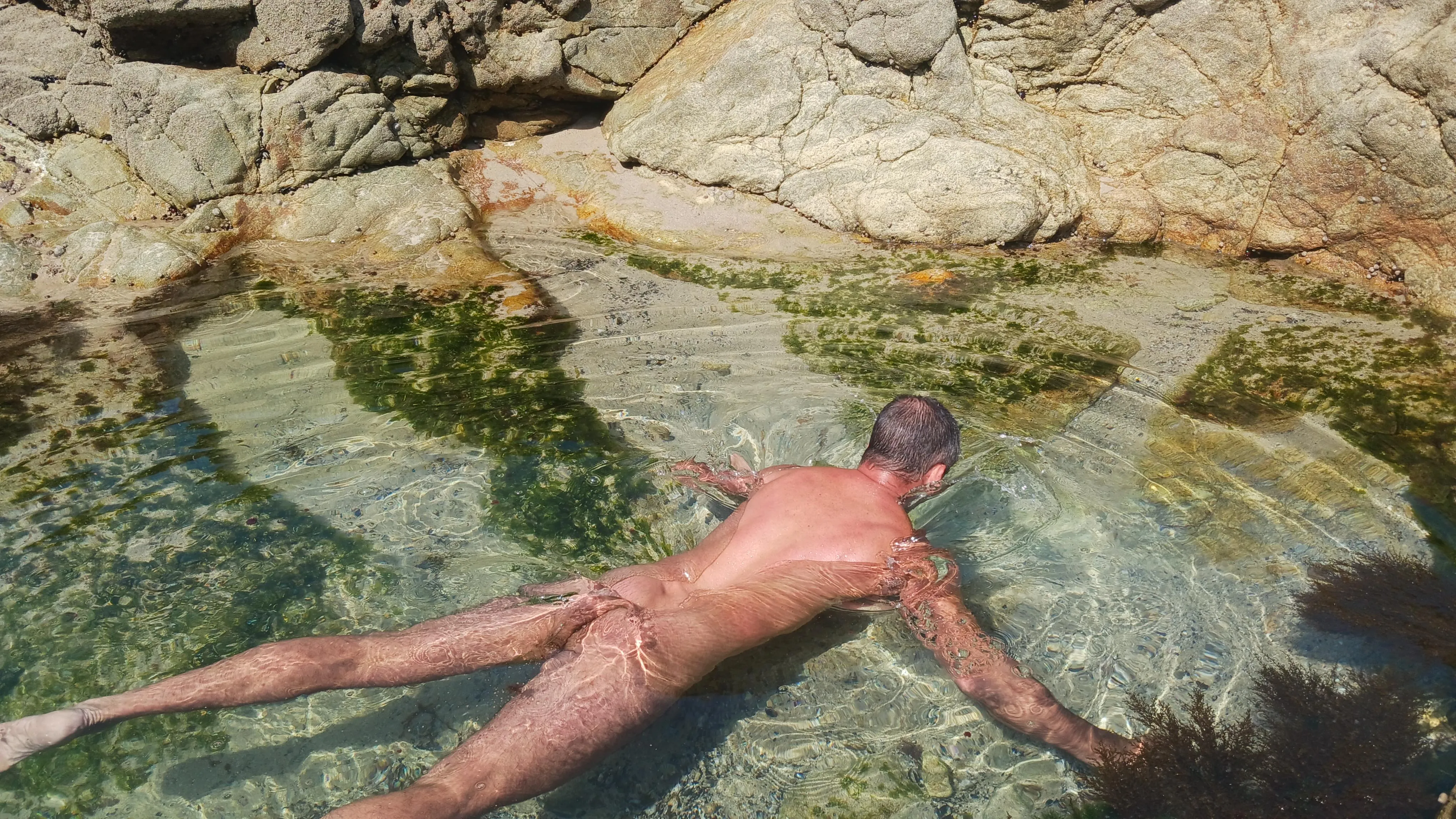 Swimming & nudist time