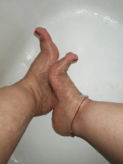 You should be grateful I wash them before you can lick them. (size 7.5)