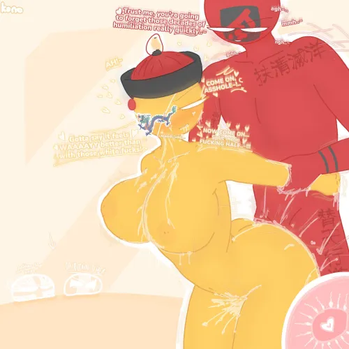 Had to take Qing back from the Europeans, right..?!~ WELCOME BACK TO PEKING~!!!... (by @konoboyhe on 𝕏)