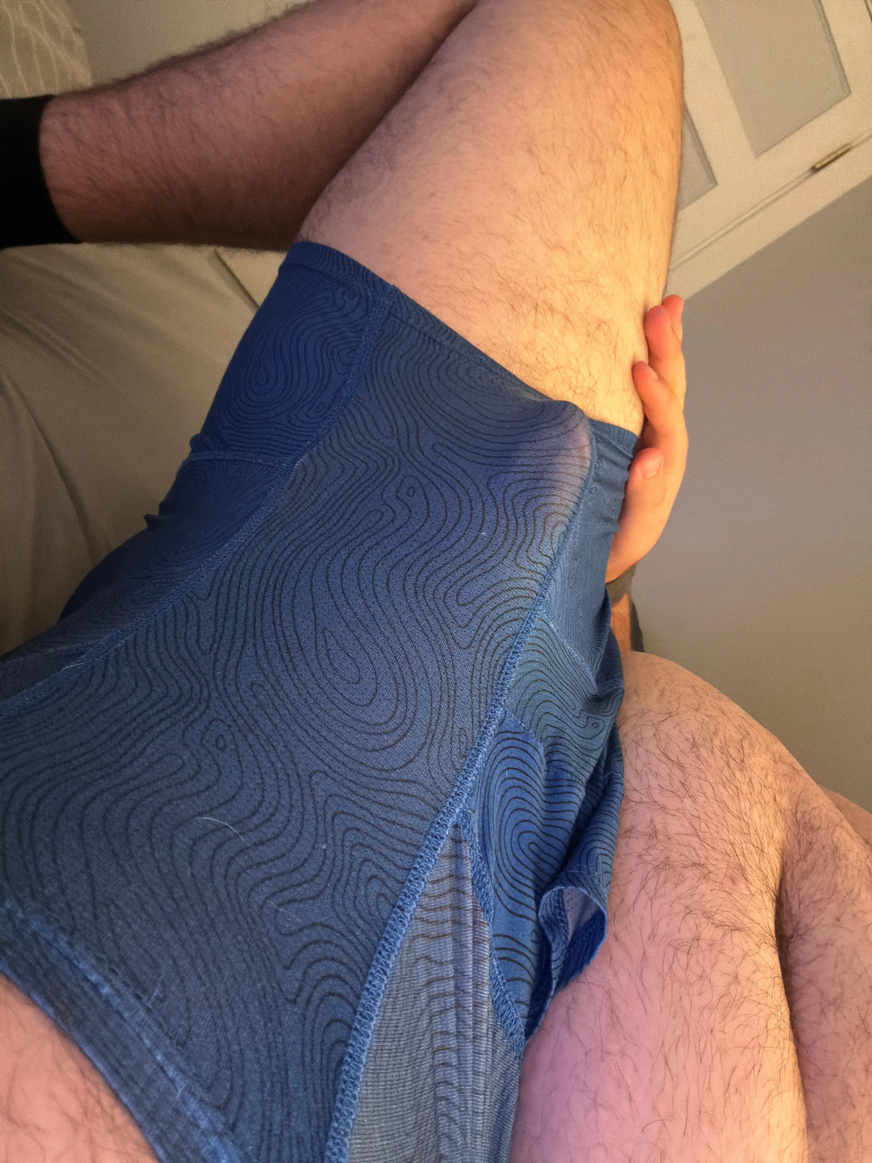 If we had to share a bed, and you woke up in the middle of the night to see this, what are you doing next? (19M, 4.5 inches, DM’s open)