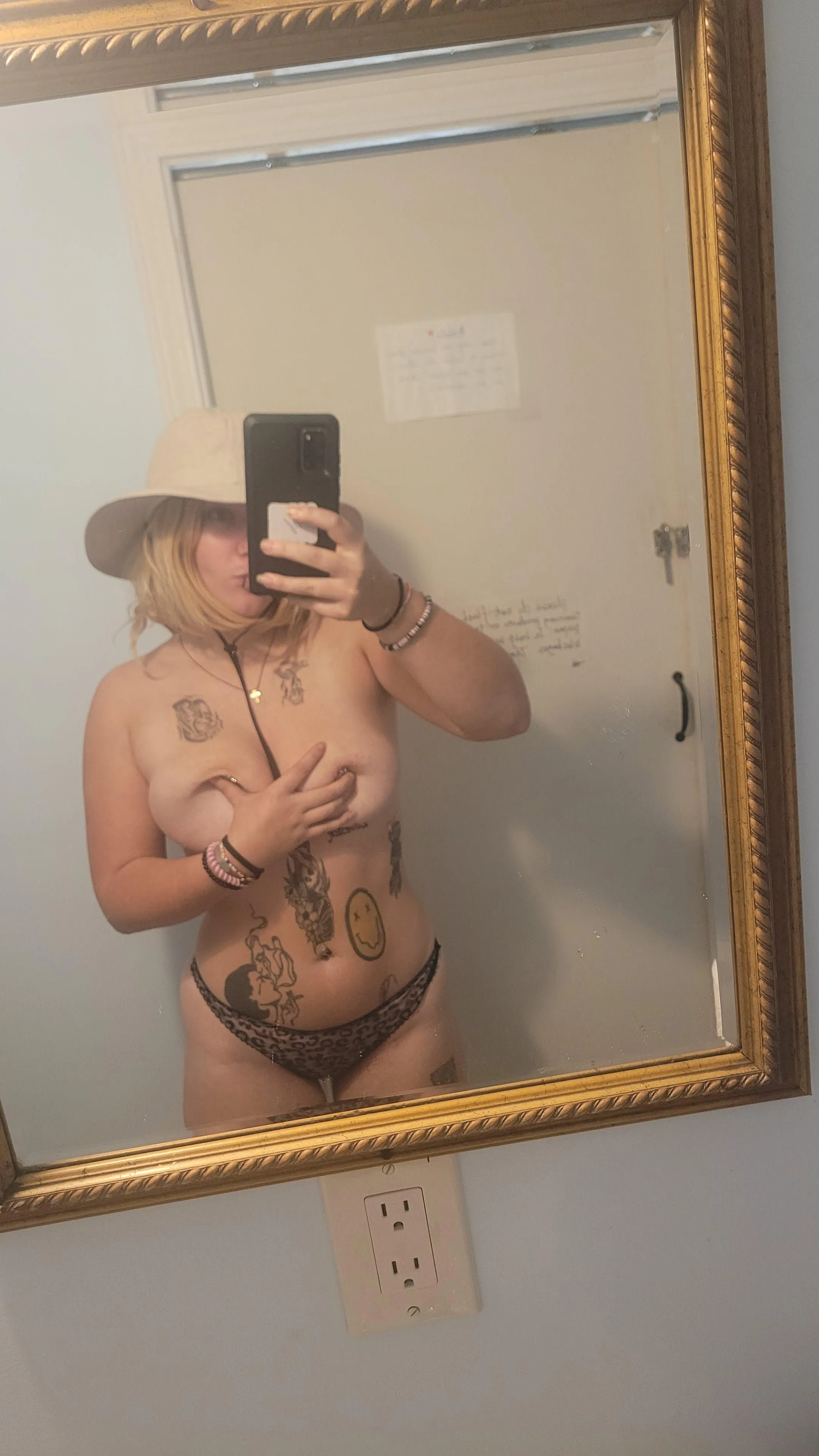 It would look a lot better if you were naked next to me