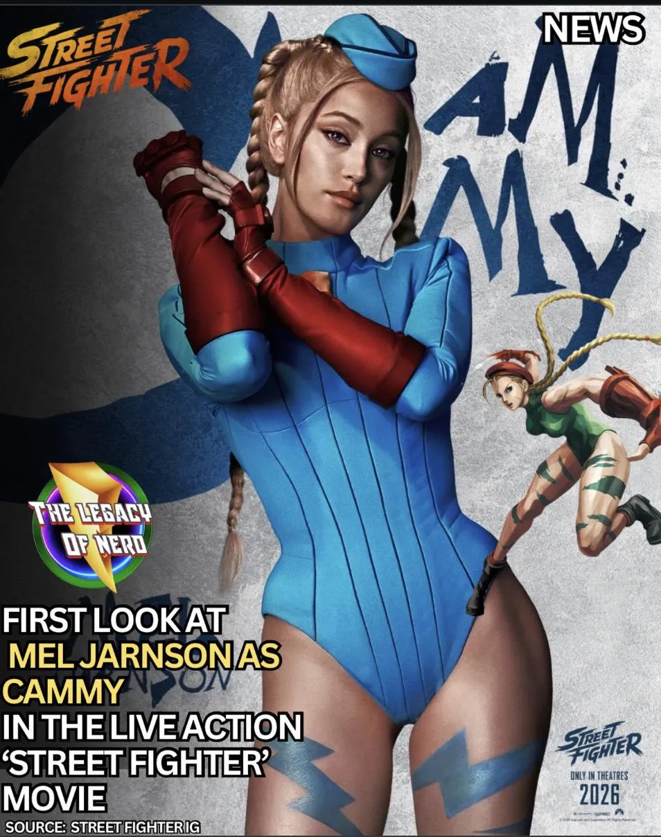 Yes, they brought Cammy to the Street Fighter movie with her leotard! 😍