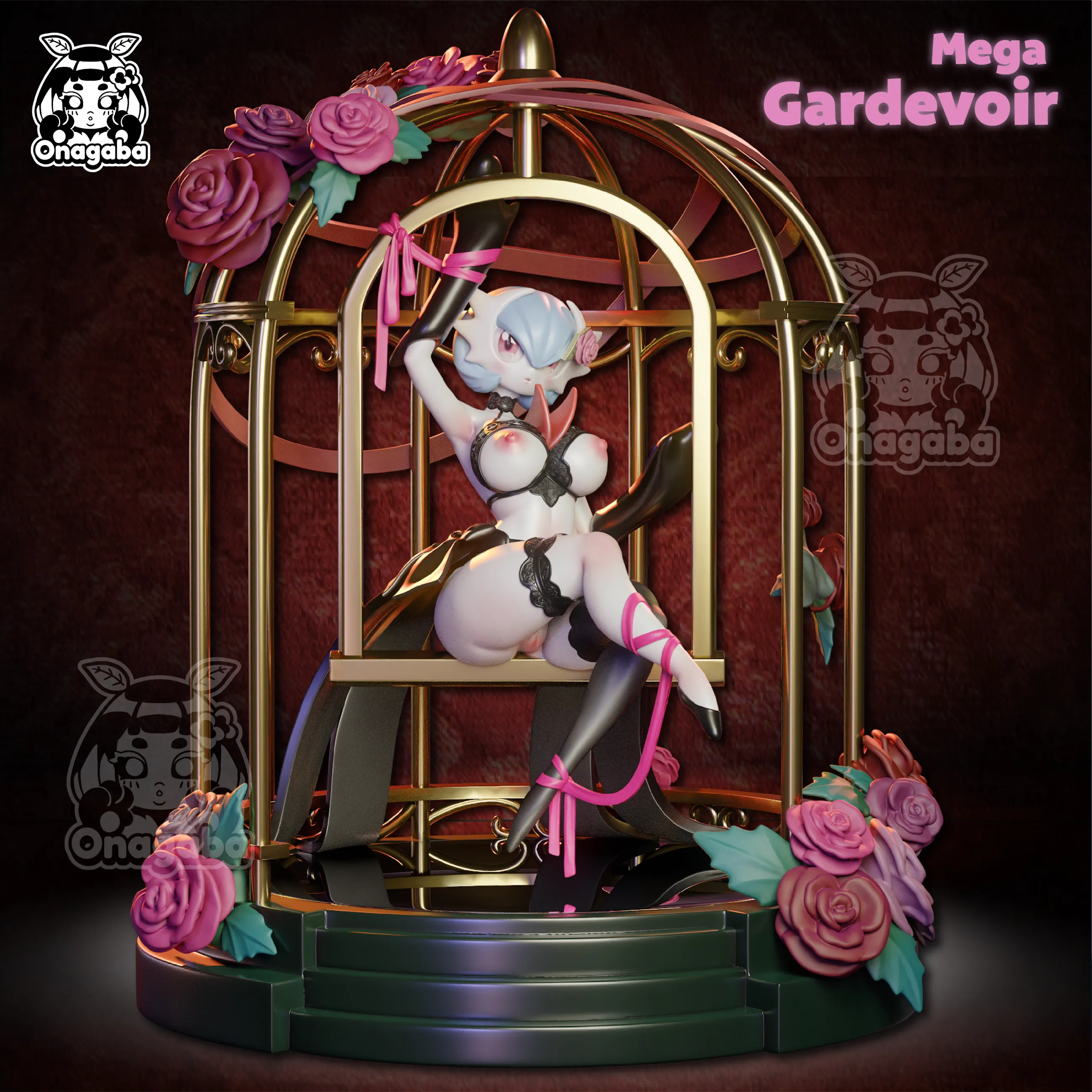 Mega Gardevoir by @onagaba_cult