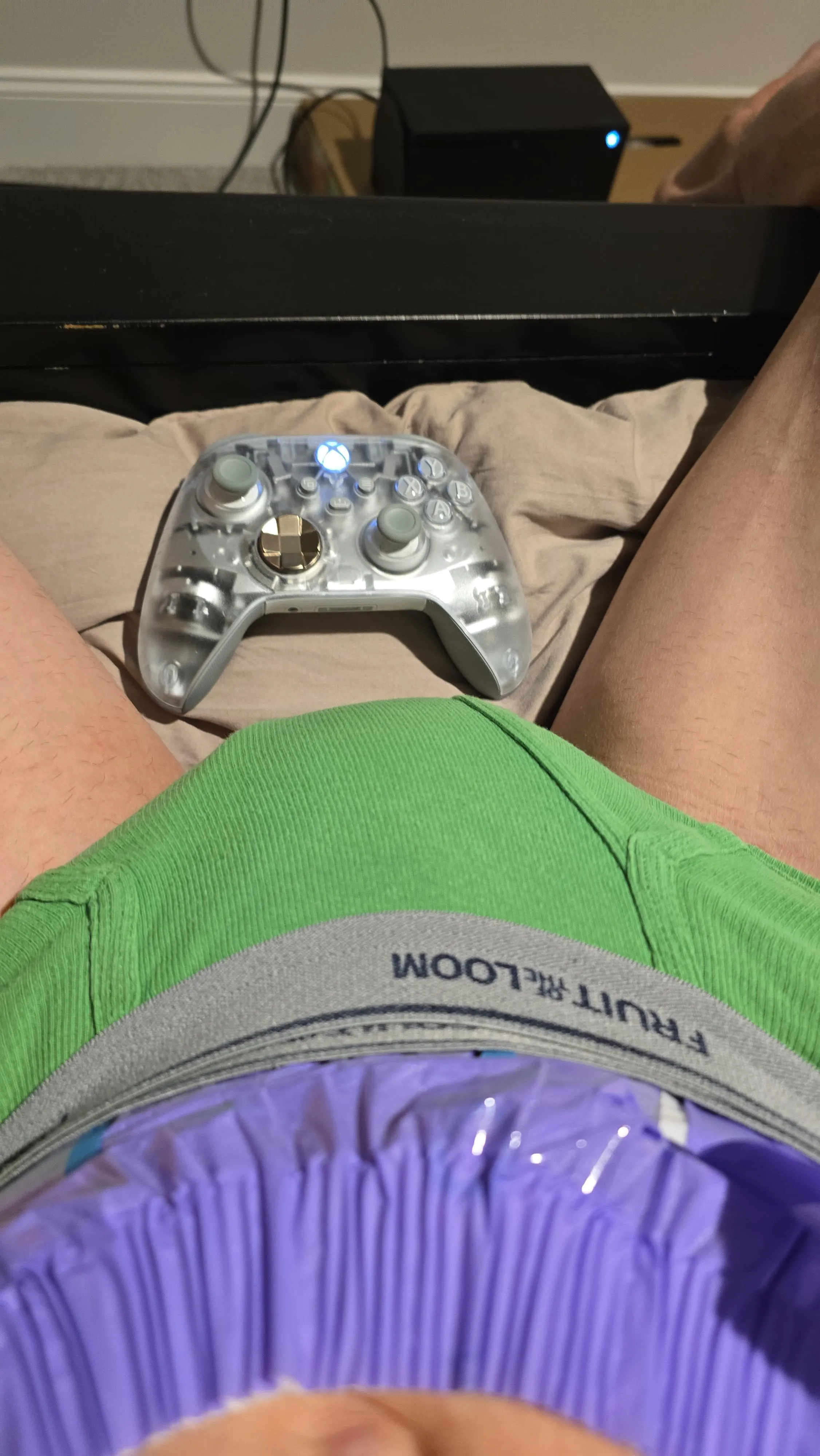 Playing some GTA5 Online diapered amd drinkin a little M