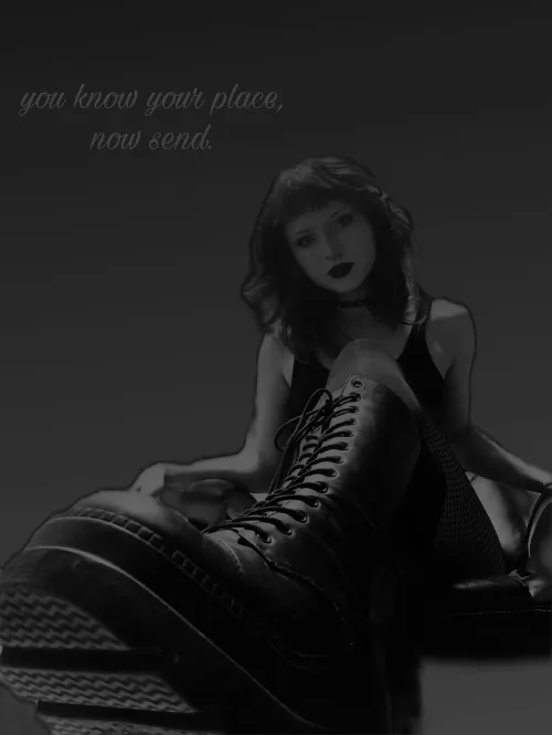 just do what I tell you to do, you don't have to think 🖤