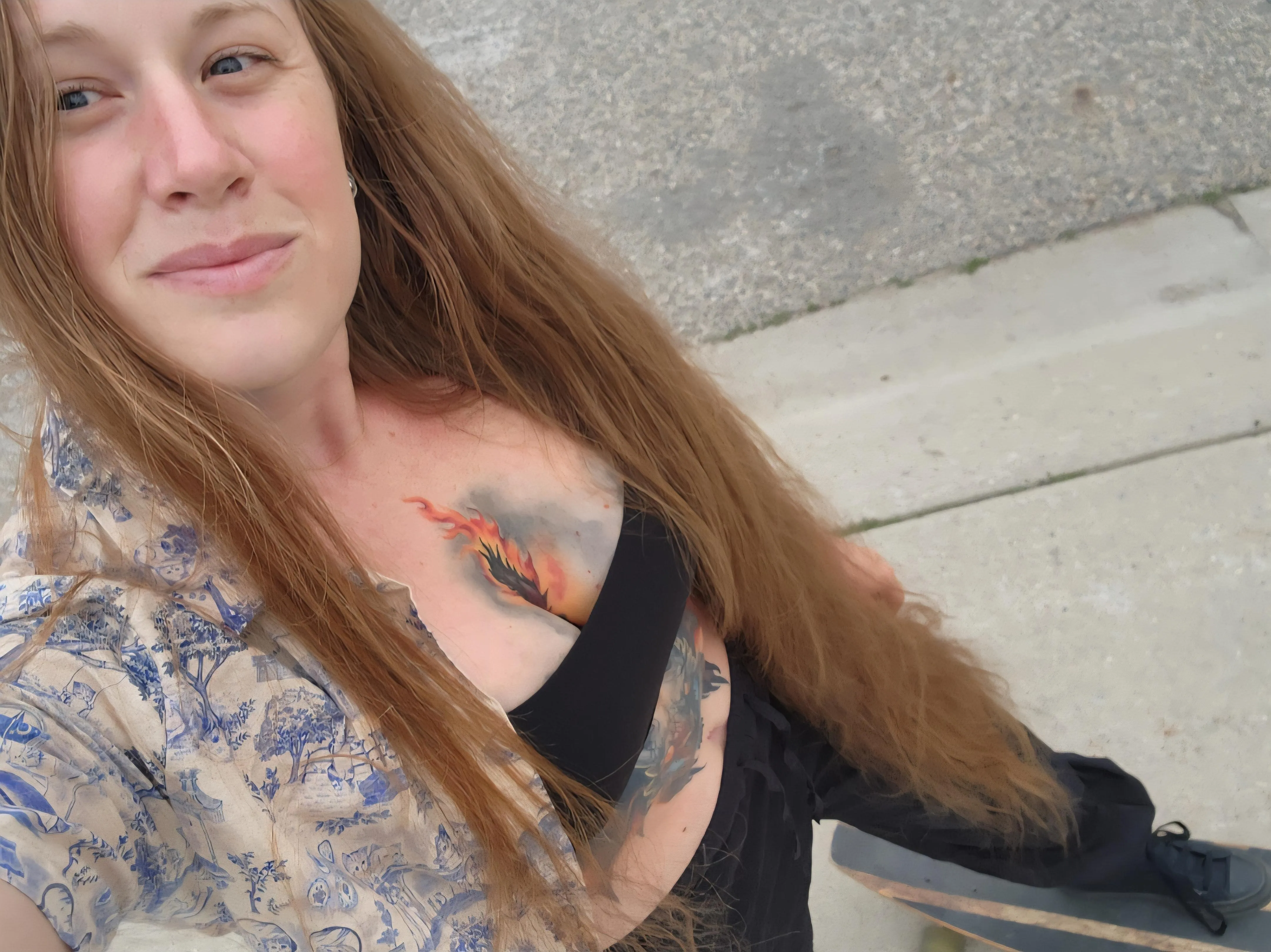 The mandatory word is hair! Lol - oh Reddit titles... they are so over the top!