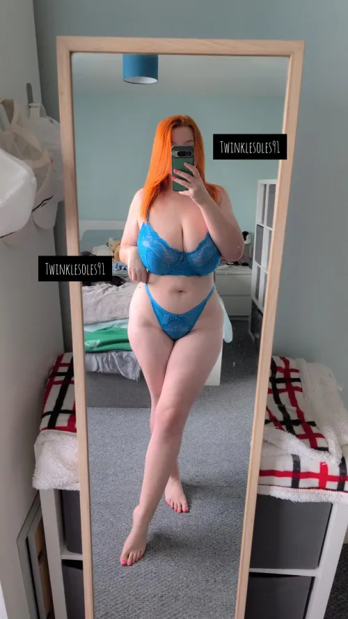 Hope you aren't feeling blue