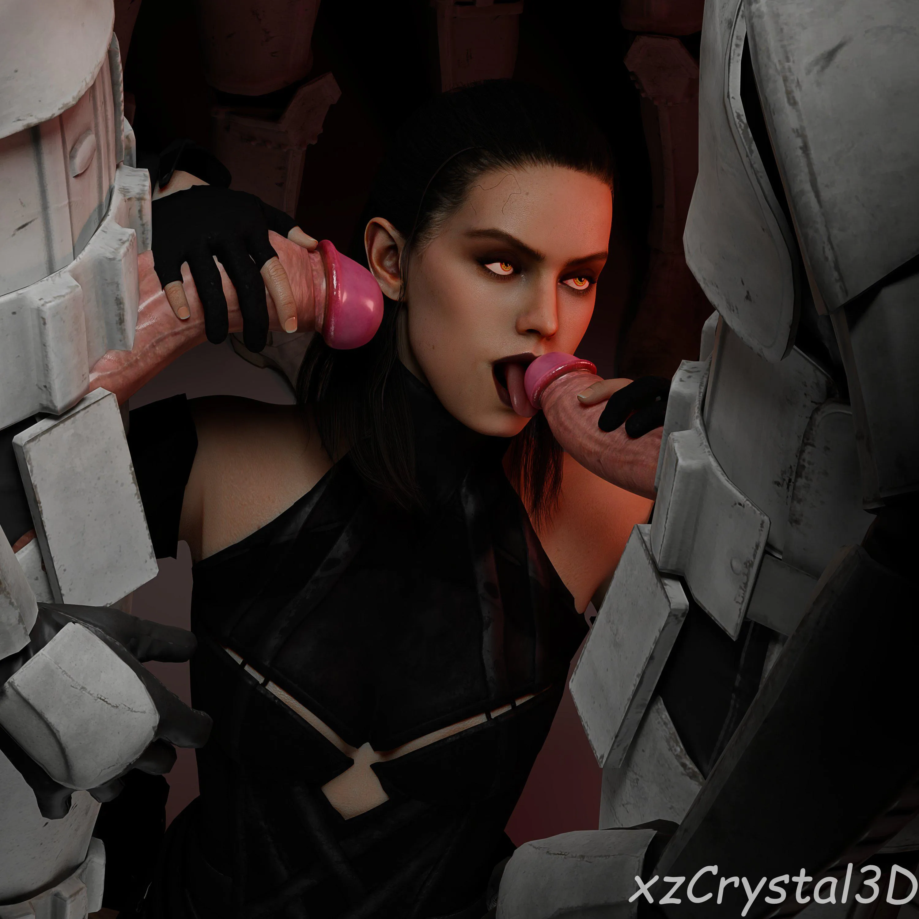 Sith Rey is a dual-wielder (xzCrystal3D)