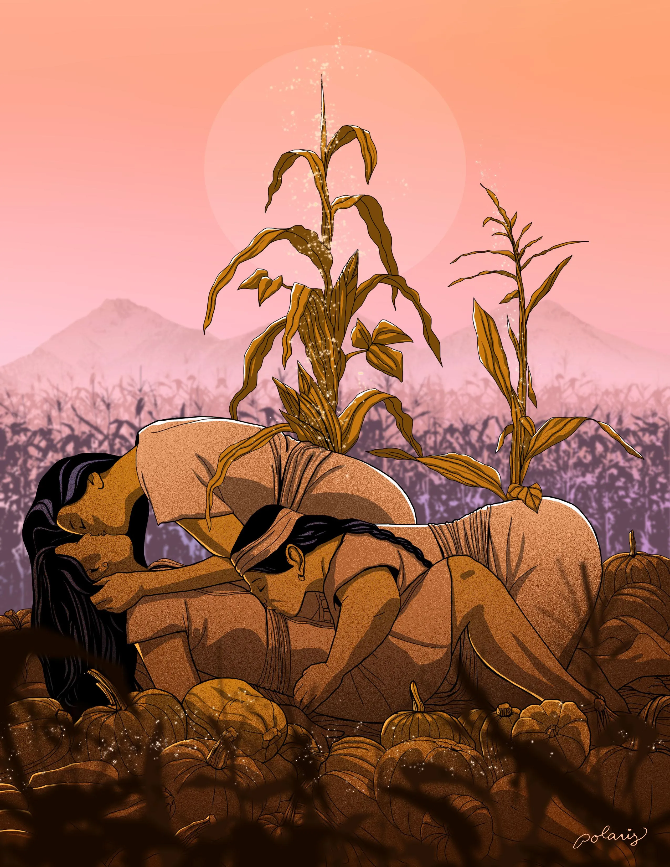 Three Sisters — Art by me