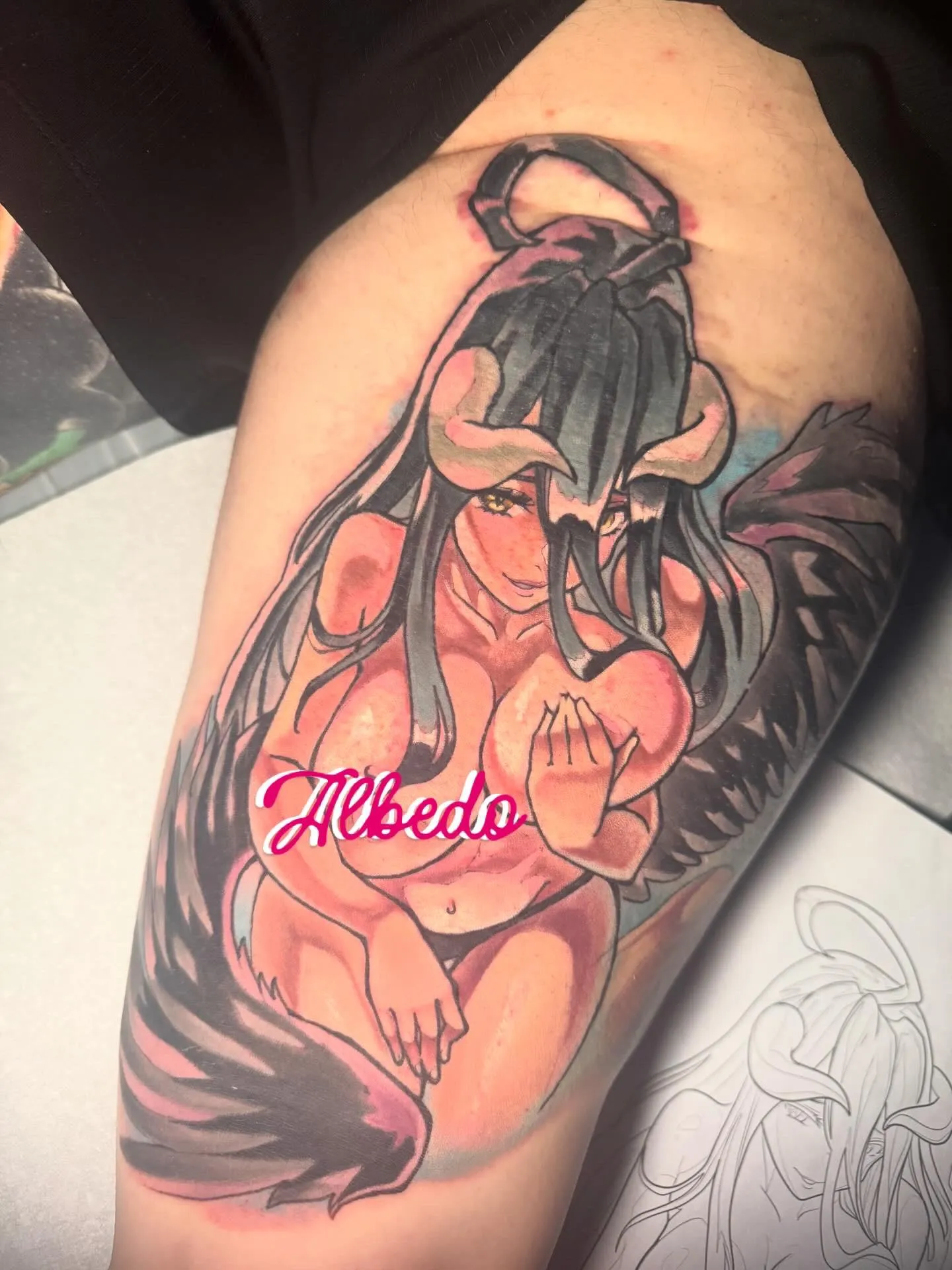 Albedo tattoo