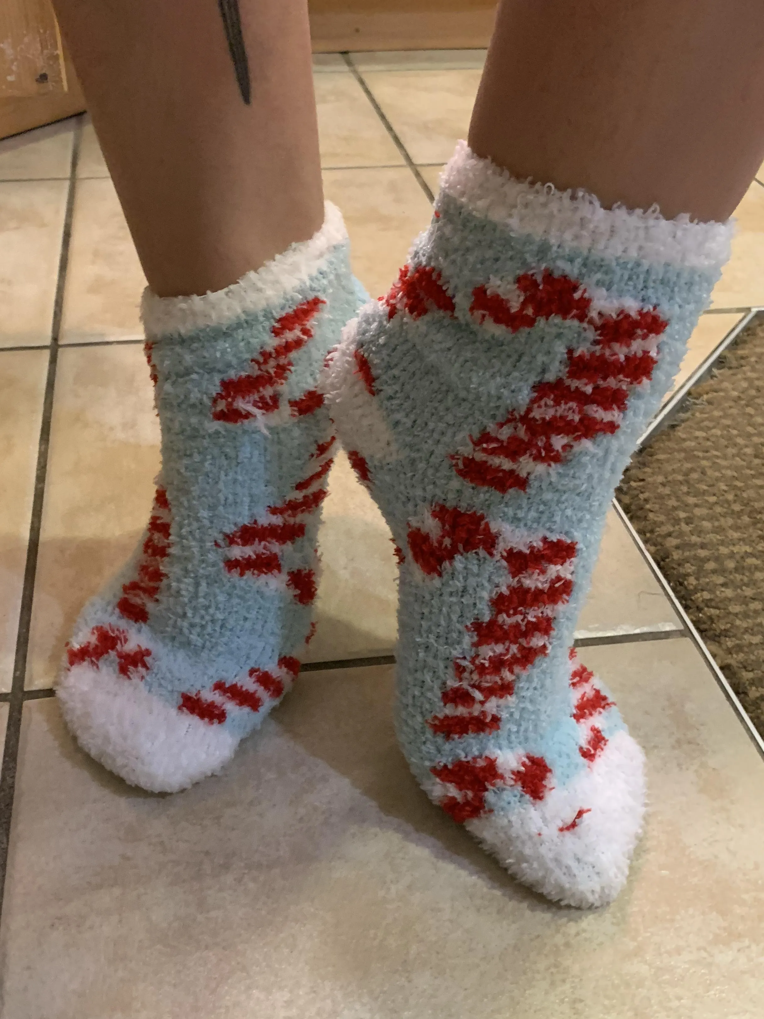 Candy canes to suck on