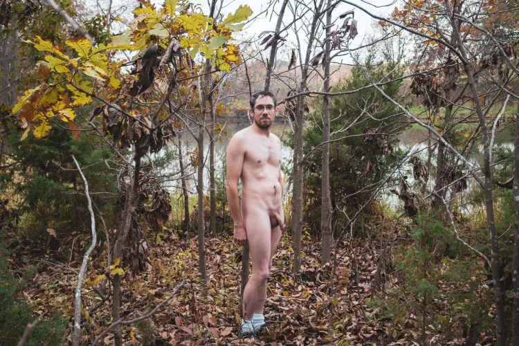 Who needs clothes to hike?