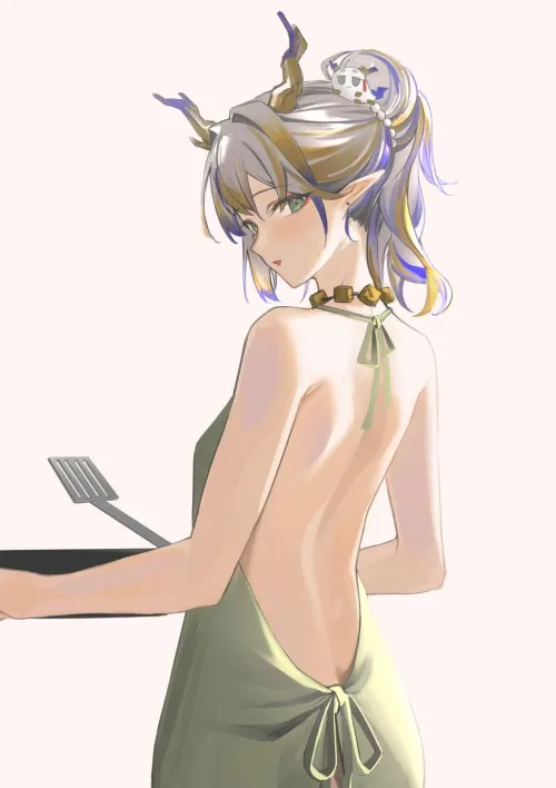 Naked Apron Shu [Arknights]