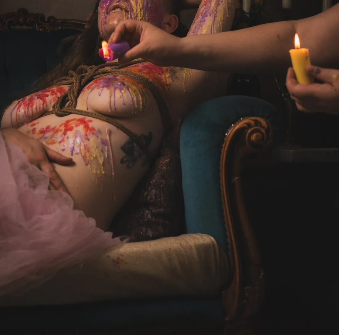 Playing with fire 🕯️🔥🕯️