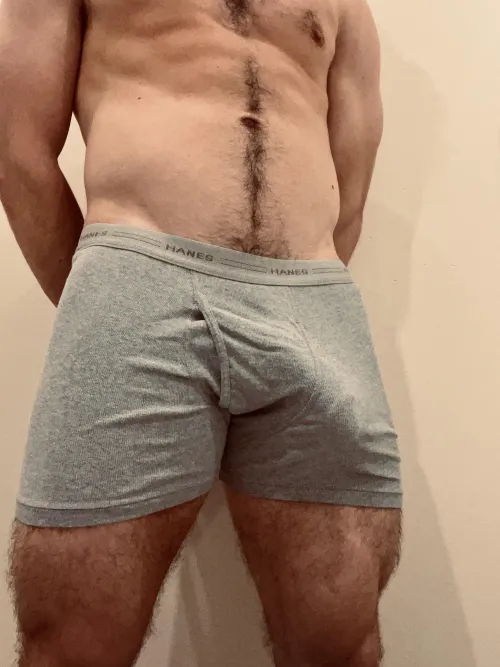 26 straight gray hanes again