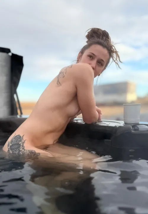 A swimsuit didn’t feel like the proper attire today