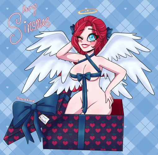 A Very Merry (early) Sinsmas from Evangeline [OC]
