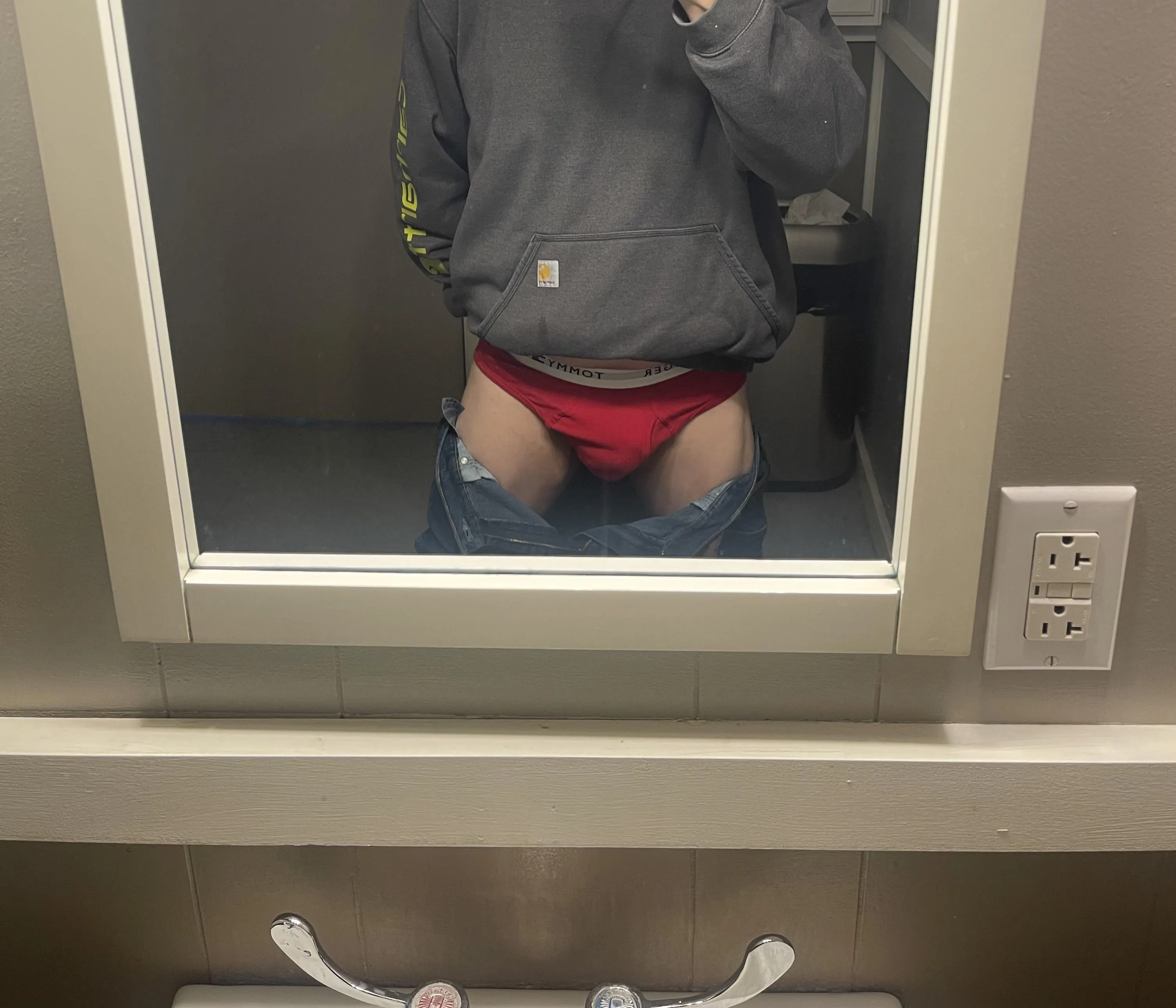 About last night. Ski chalet shenanigans