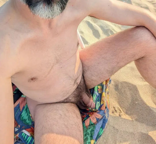 At my favorite nude beach this past summer