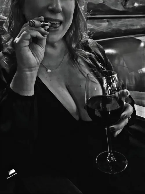 Cigar lounges and feeling sexy