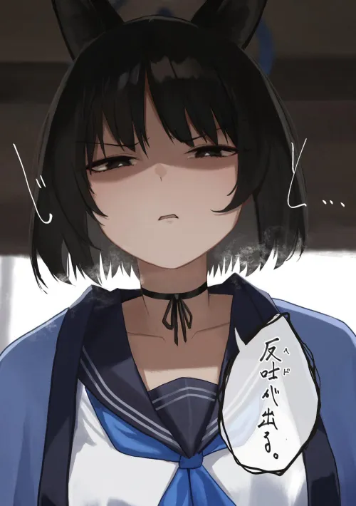 Disgusted Kikyou [Blue Archive]