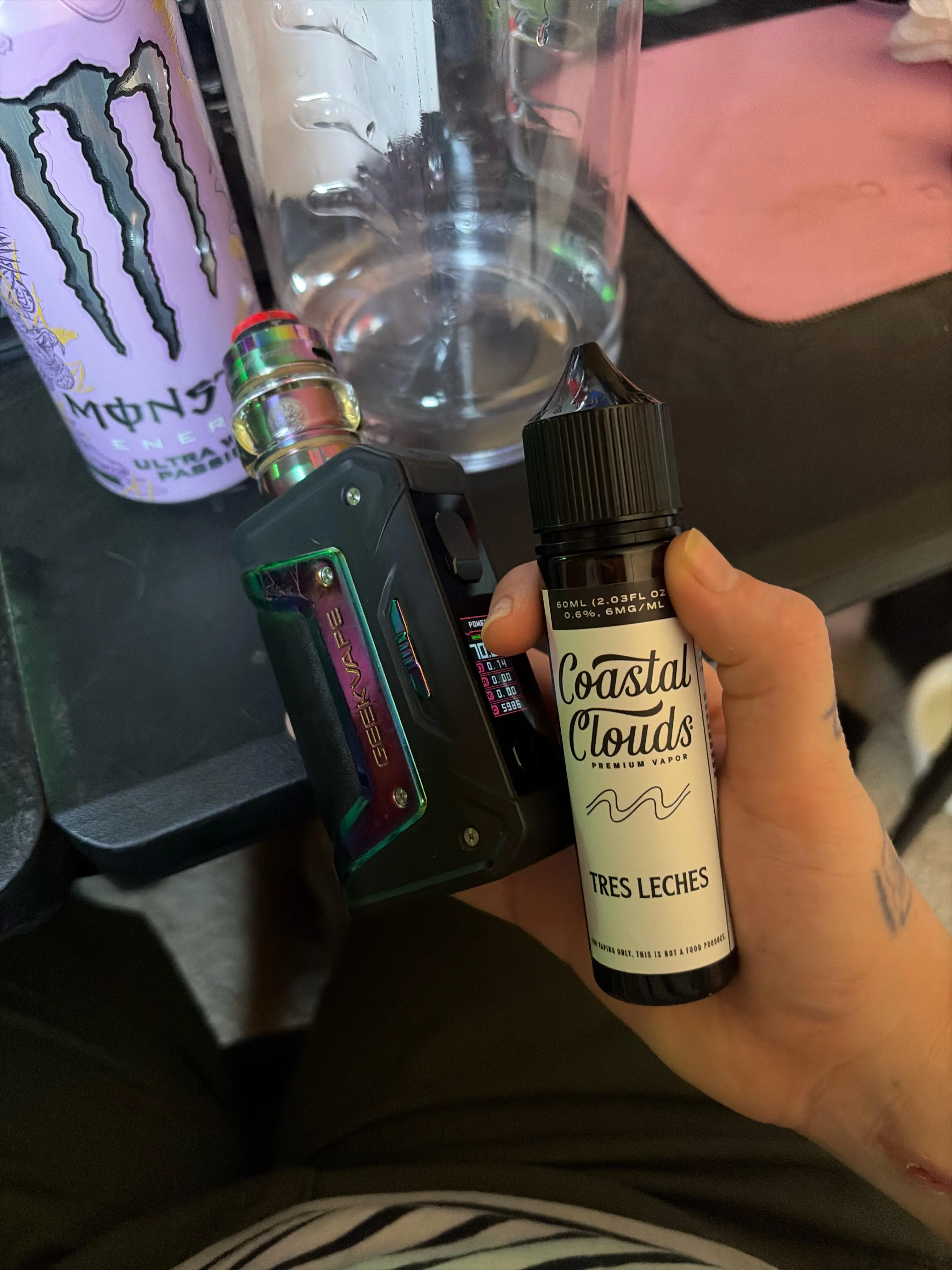 Hand check for the day