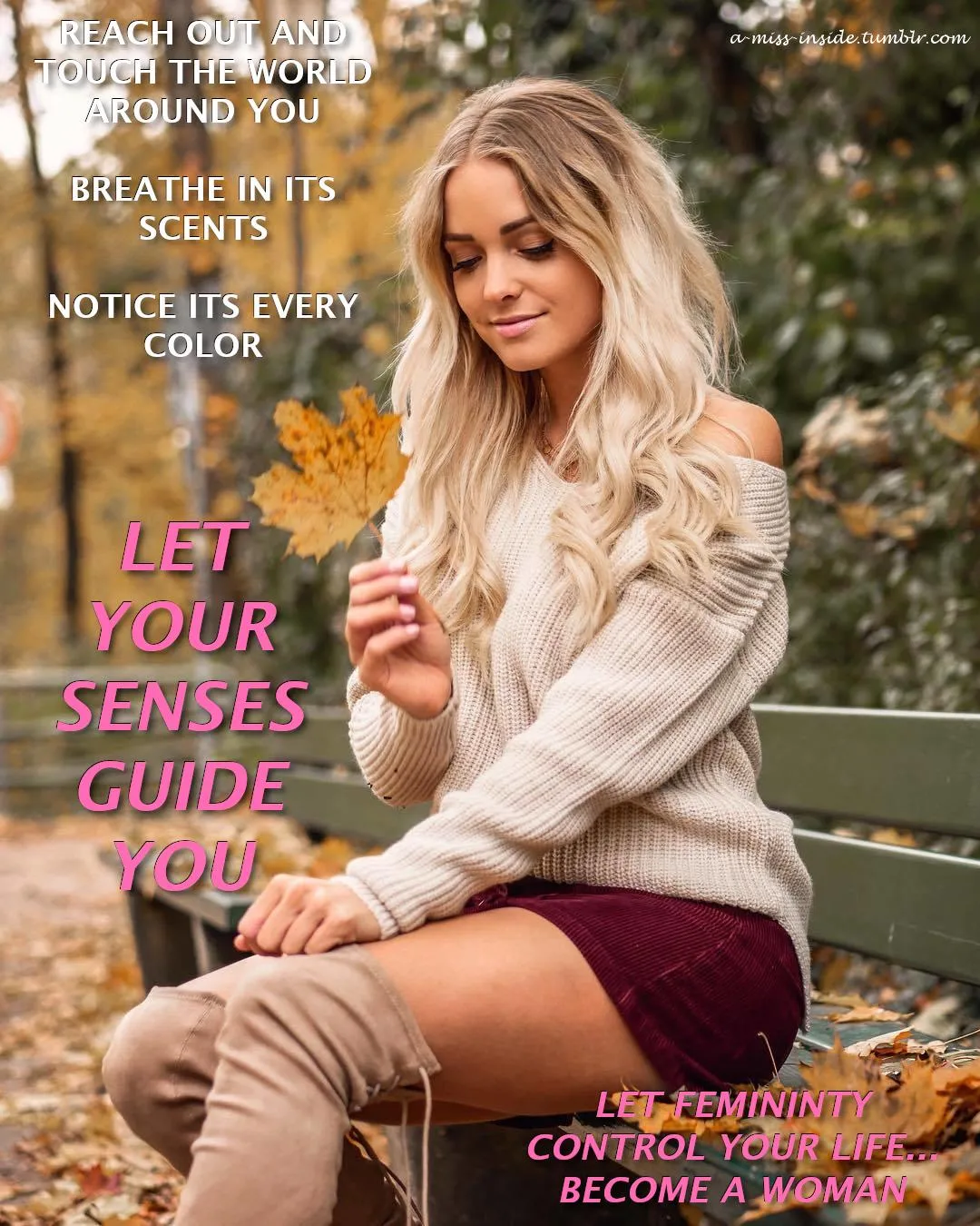 Let her out and be free!!